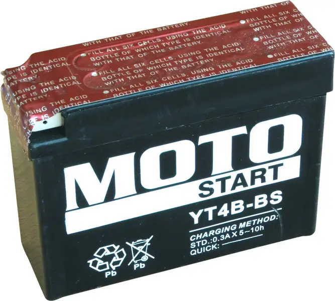 motobaterie Motostart MS-YT4B-BS (12V 2.3Ah)
