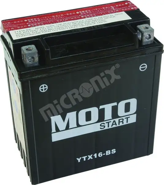 motobaterie Motostart MS-YTX16-BS (12V 14Ah)