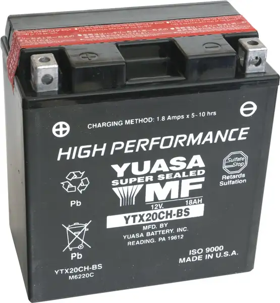 motobaterie YUASA YTX20CH-BS (12V 18Ah)