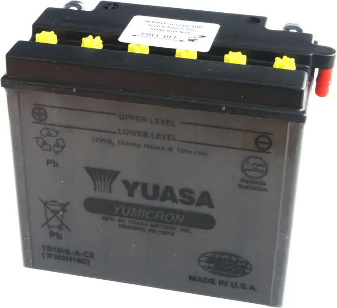 motobaterie YUASA YB16HL-A-CX (12V 19Ah)