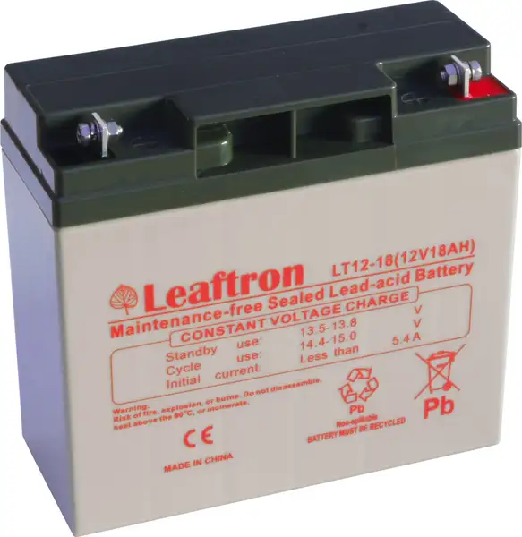 akumulátor Leaftron LT12-18 (12V/18Ah)