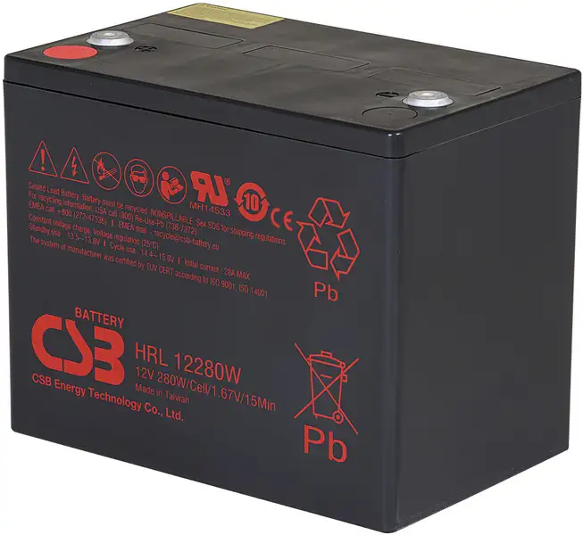 akumulátor CSB HRL12280W/FR (12V 75Ah)