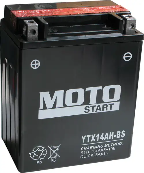 motobaterie Motostart MS-YTX14AH-BS