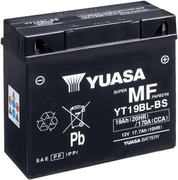 motobaterie YUASA YT19BL-BS (12V 17,7Ah)