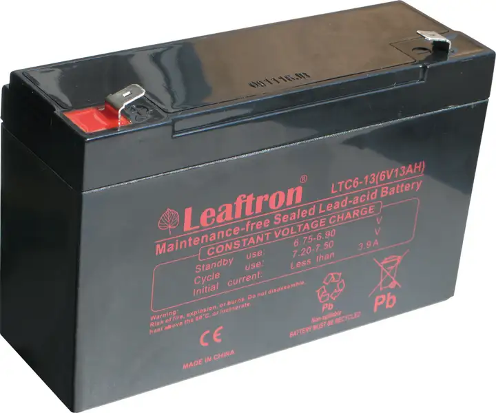 akumulátor Leaftron LTC6-13 T2 (6V/13Ah)