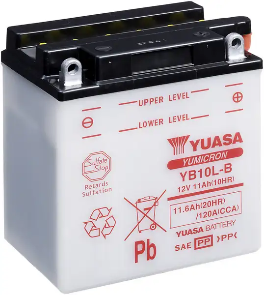 motobaterie YUASA YB10L-B (12V 11Ah)