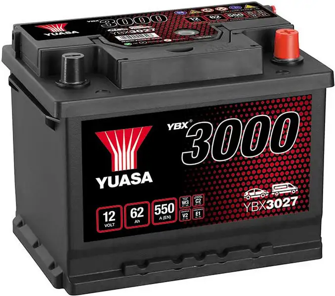 autobaterie YUASA YBX3027 (12V 62Ah)