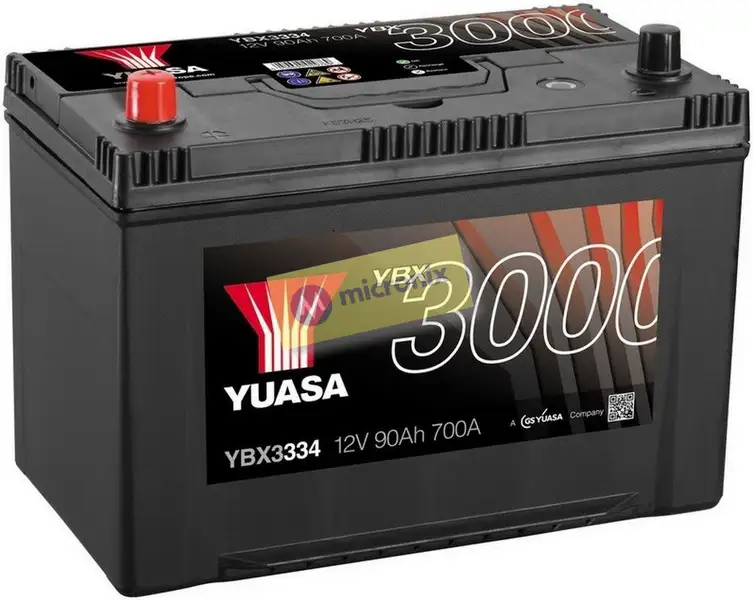 autobaterie YUASA YBX3334 (12V 90Ah)