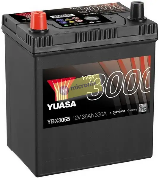 autobaterie YUASA YBX3055 (12V 36Ah)