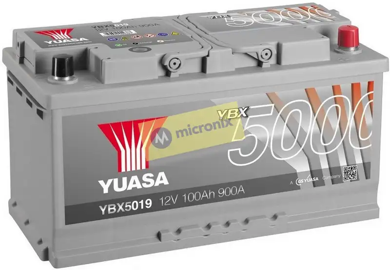 autobaterie YUASA YBX5019 (12V 100Ah)