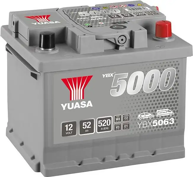 autobaterie YUASA YBX5063 (12V 50Ah)