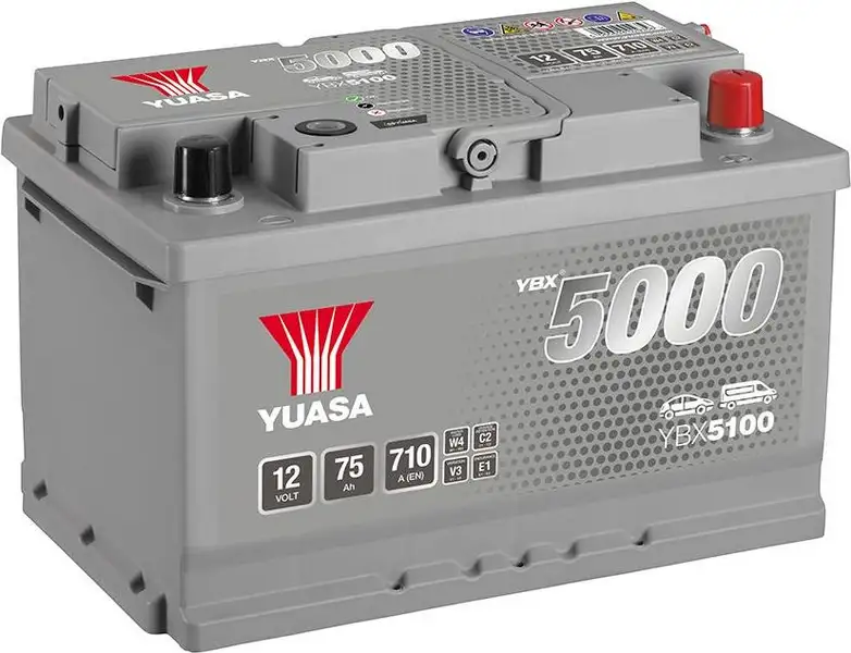 autobaterie YUASA YBX5100 (12V 75Ah)