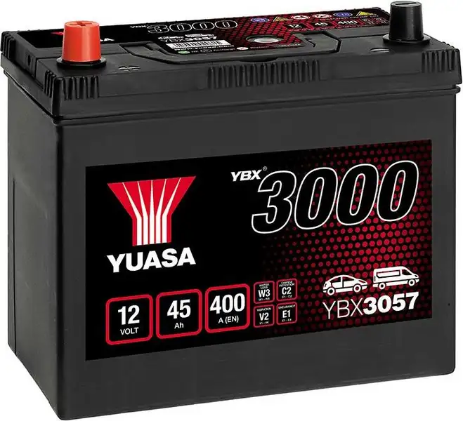 autobaterie YUASA YBX3057 (12V 45Ah)