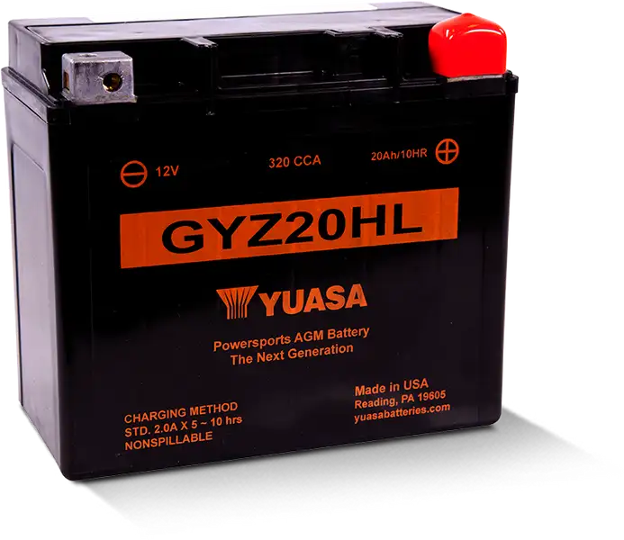 motobaterie YUASA GYZ20HL (12V 20Ah)