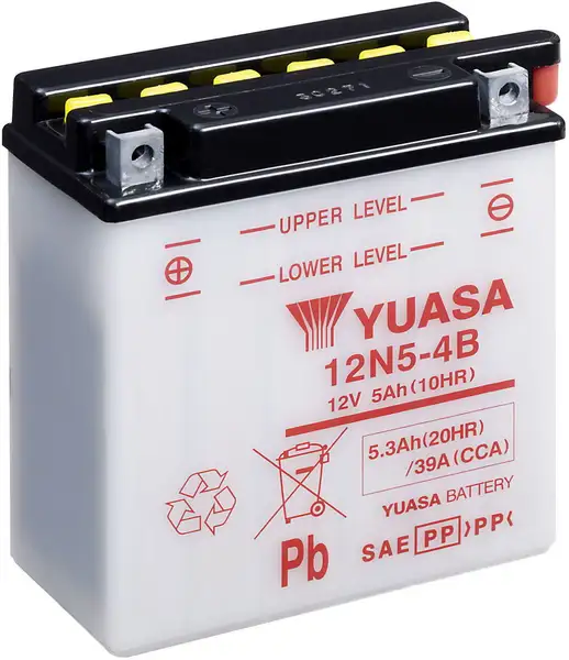 motobaterie YUASA 12N5-4B (12V 5Ah)