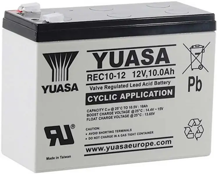 akumulátor Yuasa REC10-12 (12V/10Ah)
