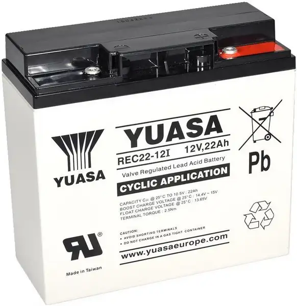 akumulátor Yuasa REC22-12I (12V/22Ah)