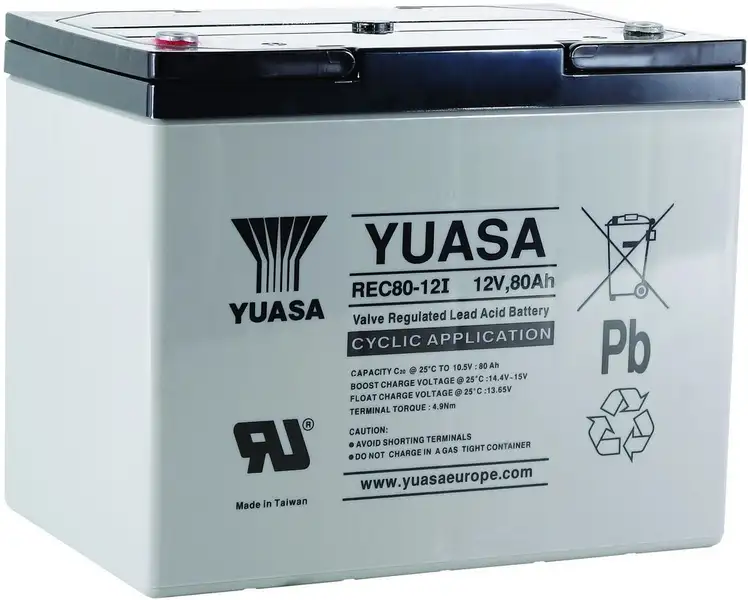 akumulátor Yuasa REC80-12I (12V/80Ah)