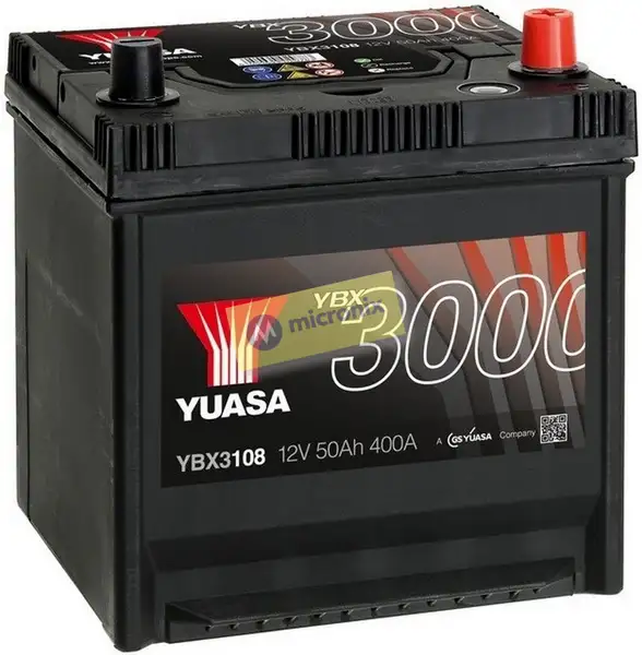 autobaterie YUASA YBX3108 (12V 50Ah)
