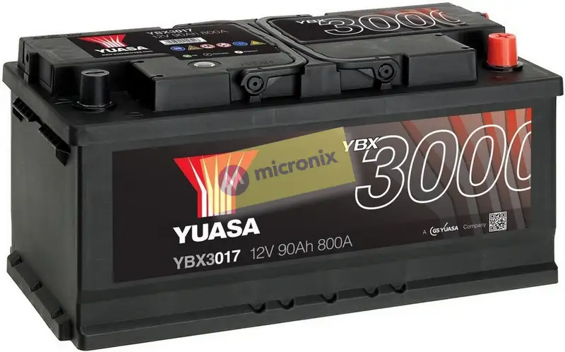 autobaterie YUASA YBX3017 (12V 90Ah)