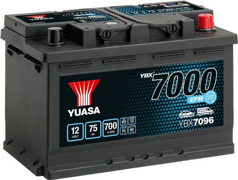 autobaterie YUASA YBX7096 (12V 70Ah)