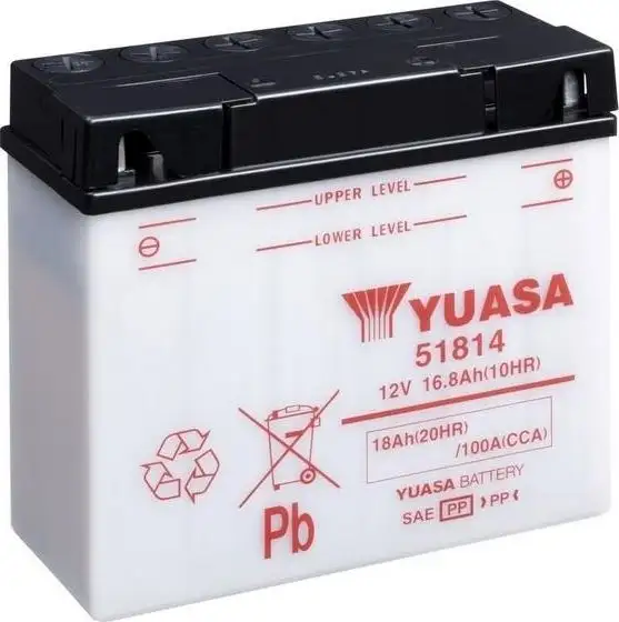 motobaterie YUASA 51814 (12V 18Ah)