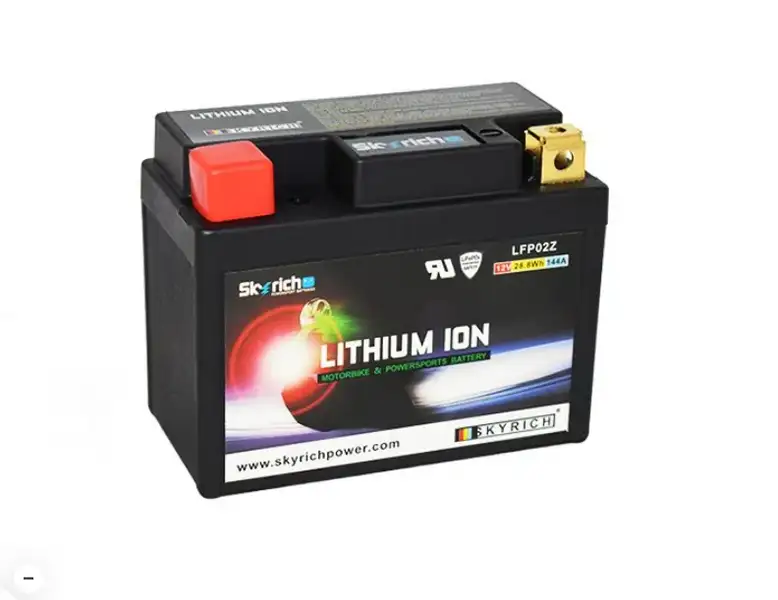 motobaterie Skyrich Lithium LFP02Z (12V 28,8Wh)