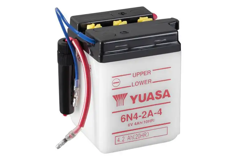 motobaterie YUASA 6N4-2A-4 (6V 4Ah)