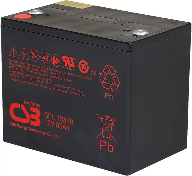akumul&aacute;tor CSB GPL12850 (12V/85Ah)