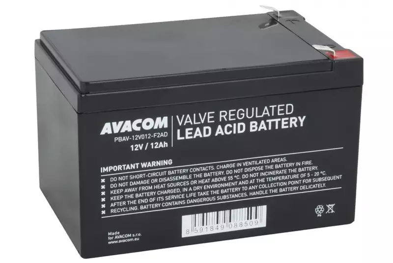 AVACOM baterie 12V 12Ah F2  DeepCycle (PBAV-12V012-F2AD)